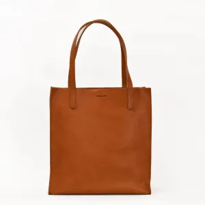 Simple Mag Tote, Camel