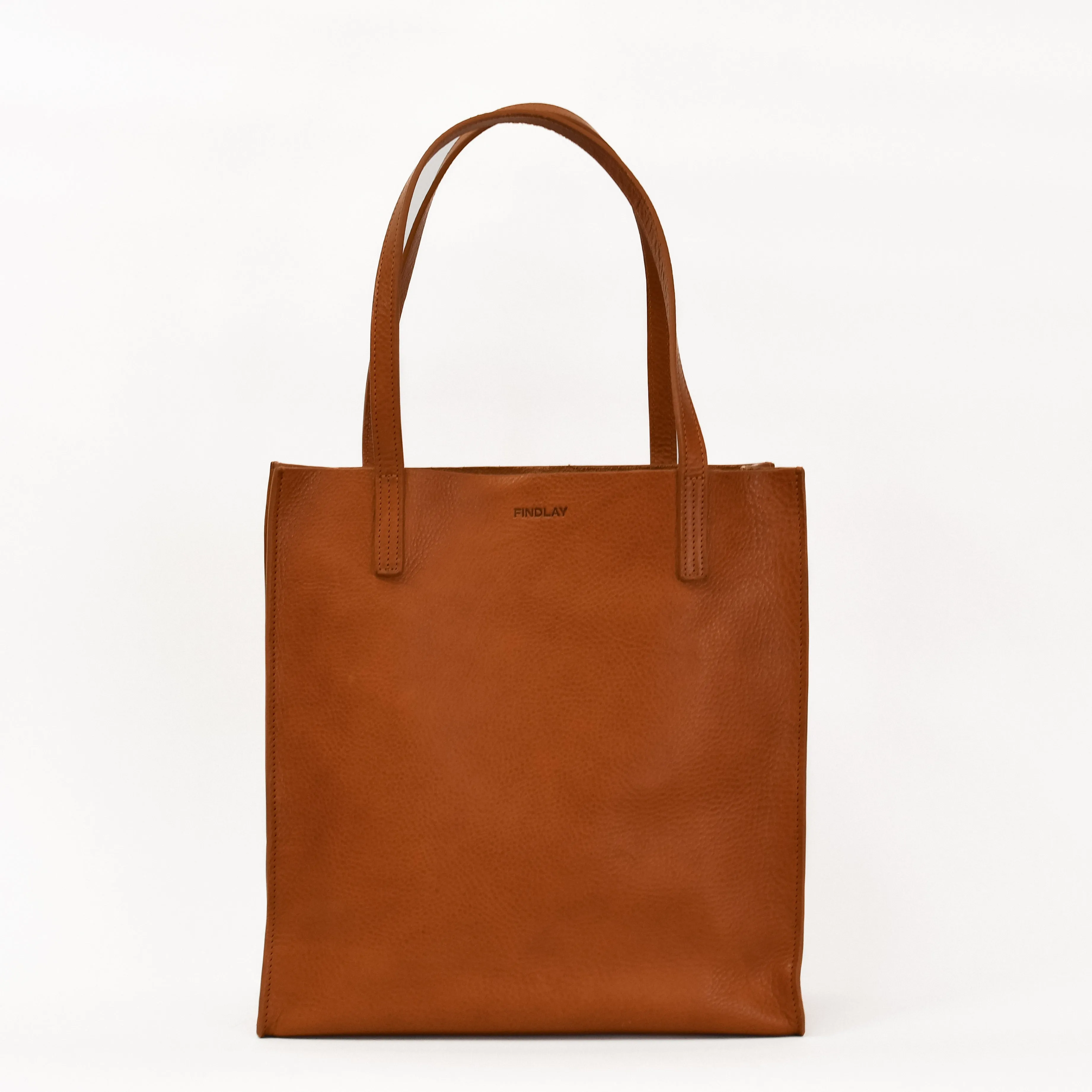 Simple Mag Tote, Camel