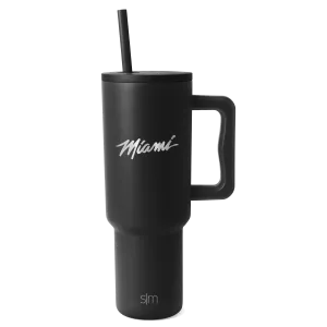 Simple Modern Miami HEAT Original Vice 40oz Black Tumbler