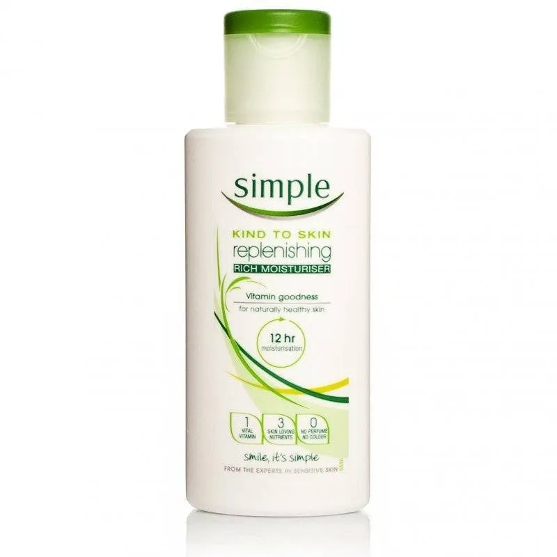 Simple Replenishing Rich Moisturiser (125ml)