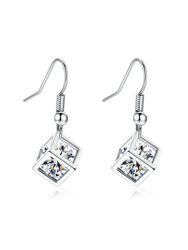 Simple Rubik's Cube Zircon Set