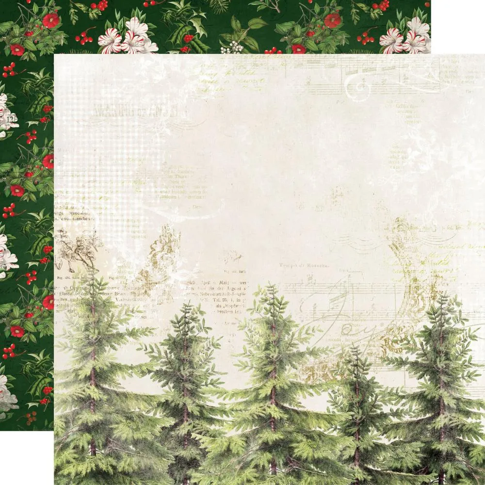 Simple Stories 12x12 [Collection ] - Simple Vintage Christmas Lodge - Winter Wonderland