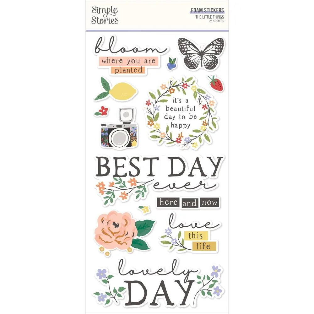Simple Stories Foam Stickers [Collections] - The Little Things