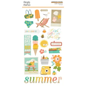 Simple Stories - Summer Snapshots - 6x12 Chipboard
