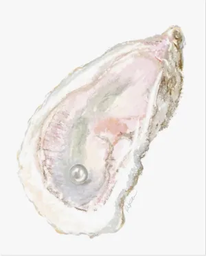 SINGLE OYSTER - CANVAS 30x40 PRINT