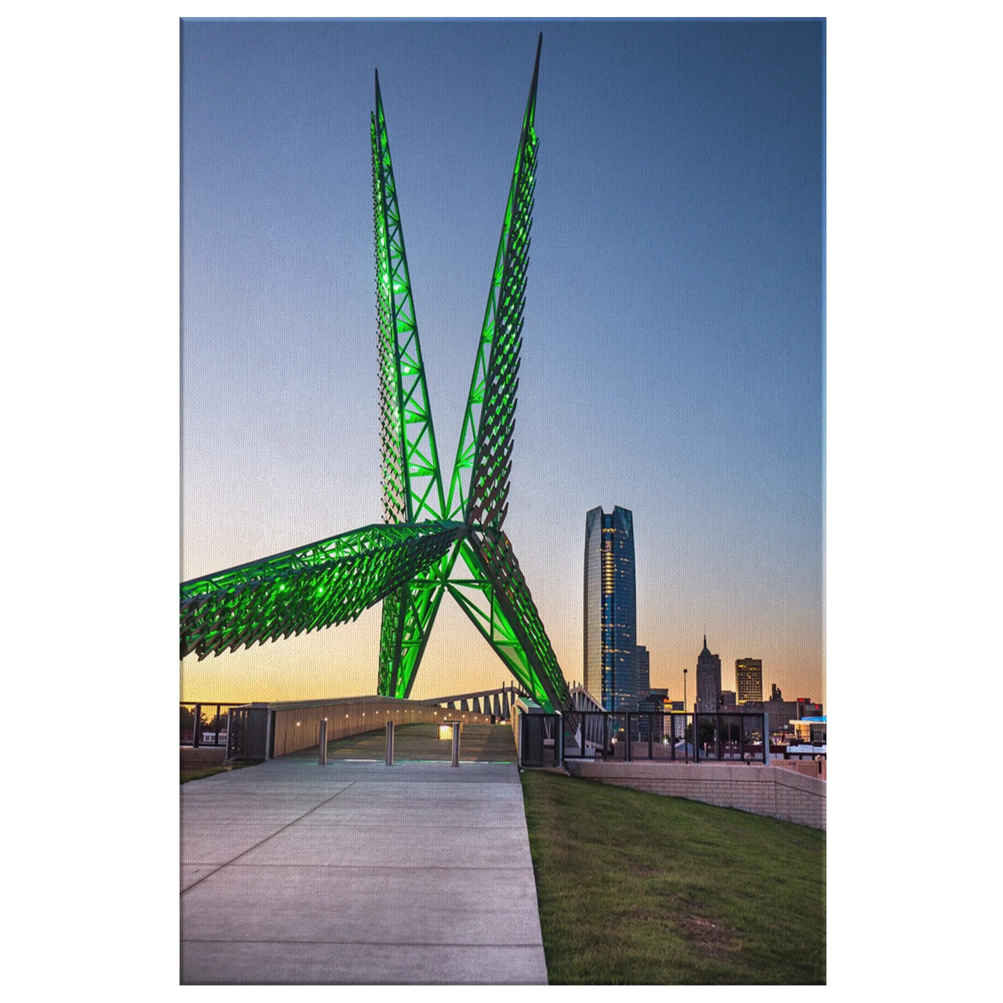 Sky Dance Bridge, Oklahoma