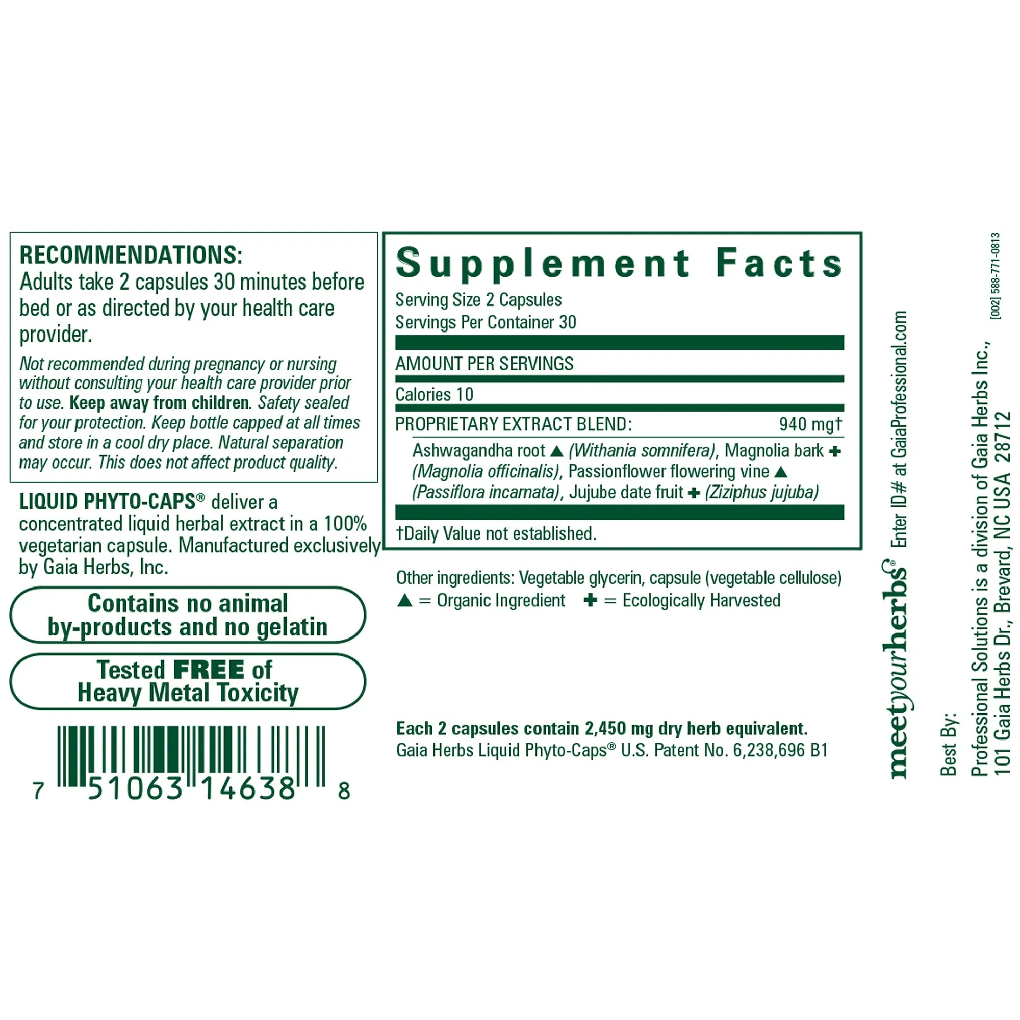 Sleep Maintenance Capsules