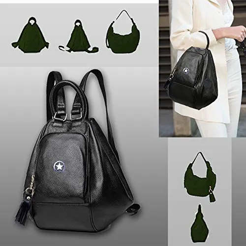 Smart Girl's Shoulder Bag (Black)