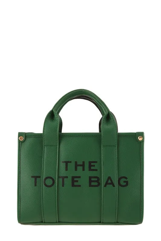 So Fancy- Vegan Leather Tote Bag