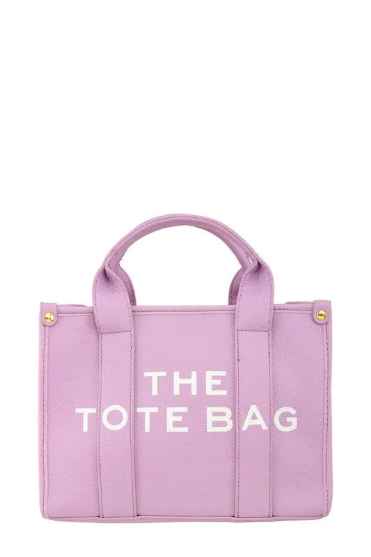 So Fancy- Vegan Leather Tote Bag