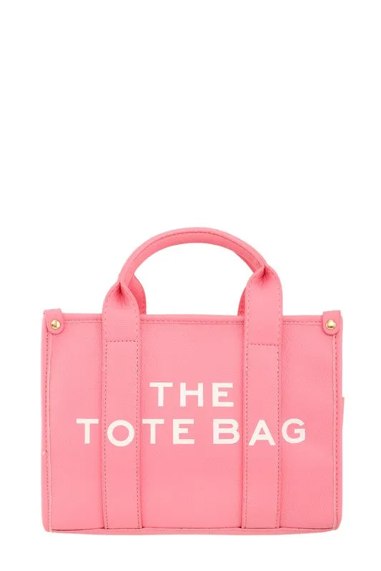 So Fancy- Vegan Leather Tote Bag