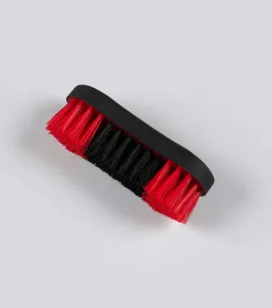 Soft-Touch Hoof Brush Black & Red