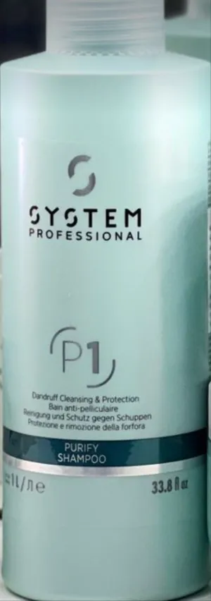 SP System Professional dandruff cleansing purifying Shampoo (1000ml)