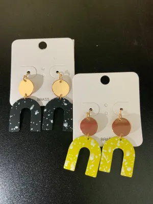 Splatter Earrings