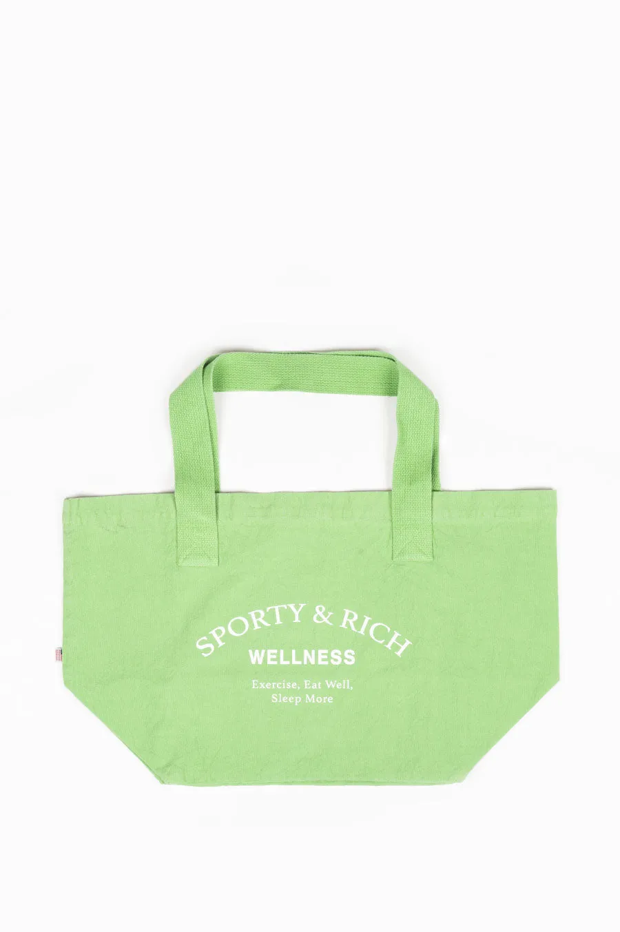 SPORTY AND RICH WELLNESS STUDIO TOTE CILANTRO