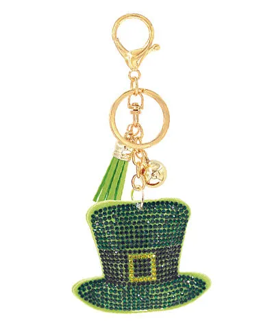 St. Patrick's Keychain Bag Charm