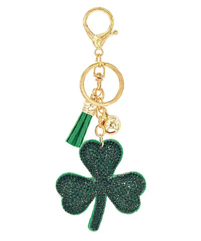 St. Patrick's Keychain Bag Charm