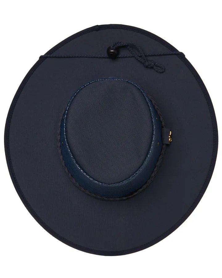 Statesman Sea Breeze Mesh Canvas Hat Navy