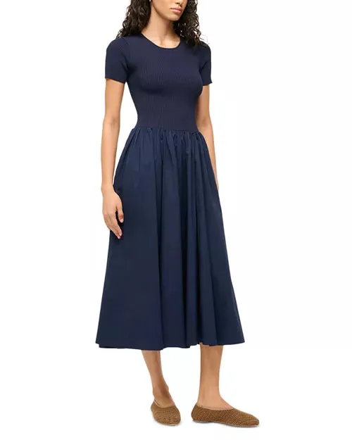 STAUD - Ysabel Dress - Navy