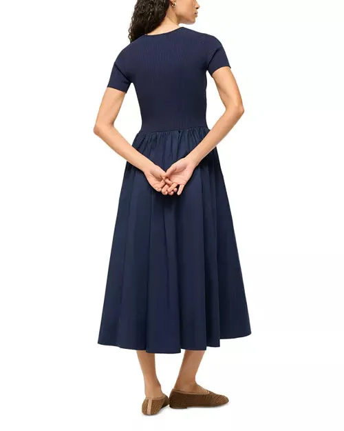 STAUD - Ysabel Dress - Navy