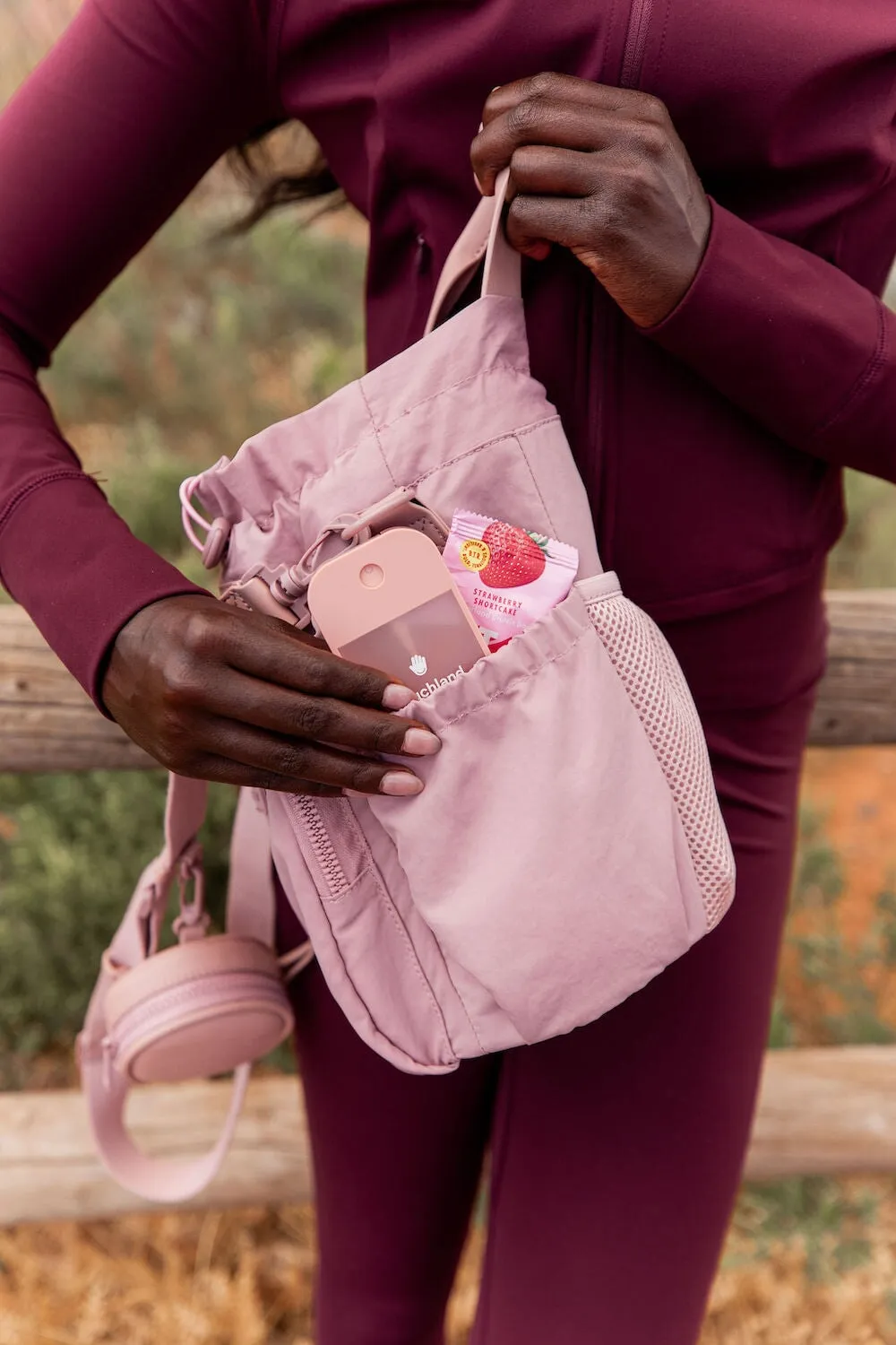 Stay Cool Sling bag Blush