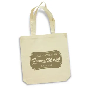 Stock Cotton Square Tote(SCB-51T)