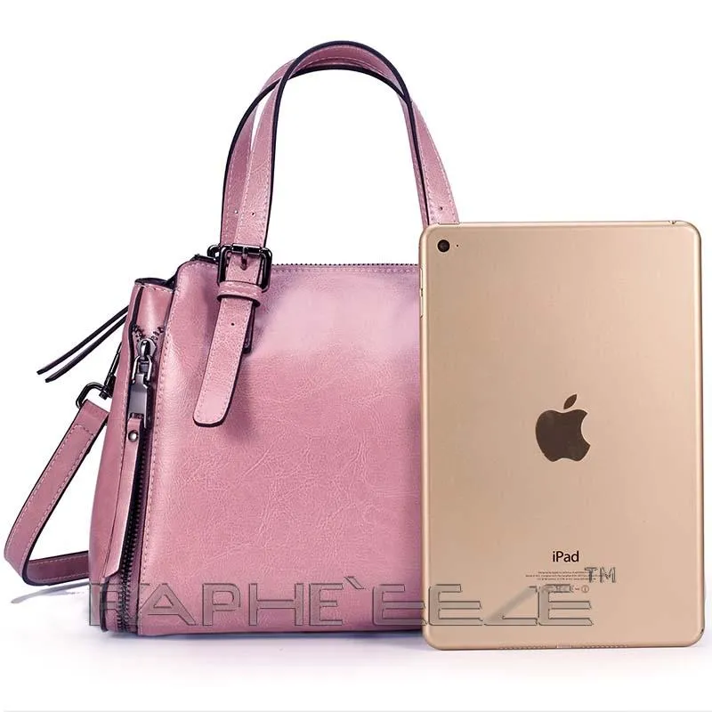 Stylish Tote Bag for Woman - Pink Mini Sized Handbag