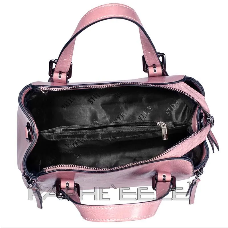 Stylish Tote Bag for Woman - Pink Mini Sized Handbag
