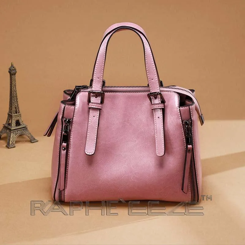 Stylish Tote Bag for Woman - Pink Mini Sized Handbag