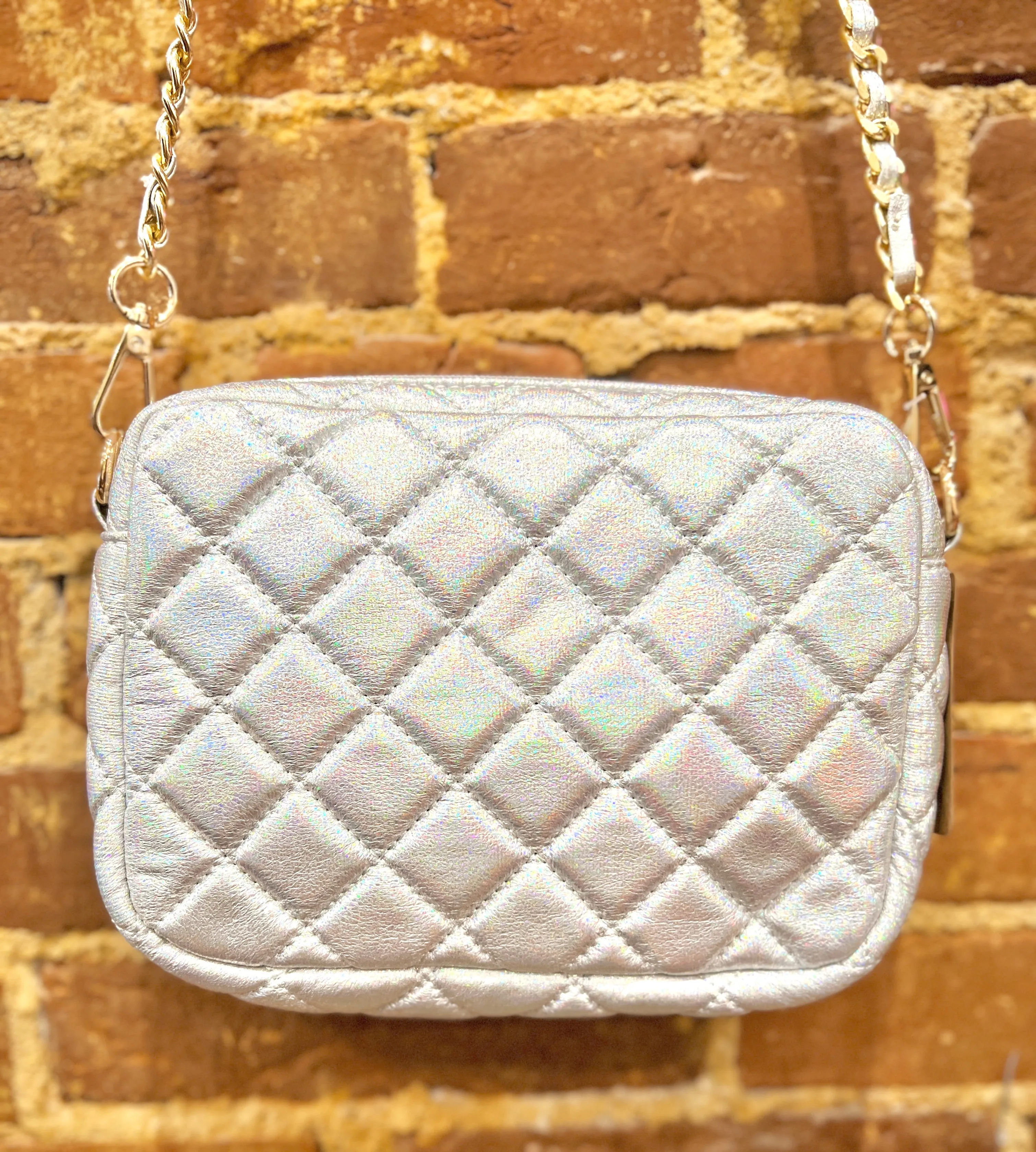 SueEllen Quilted Crossbody (More Colors)
