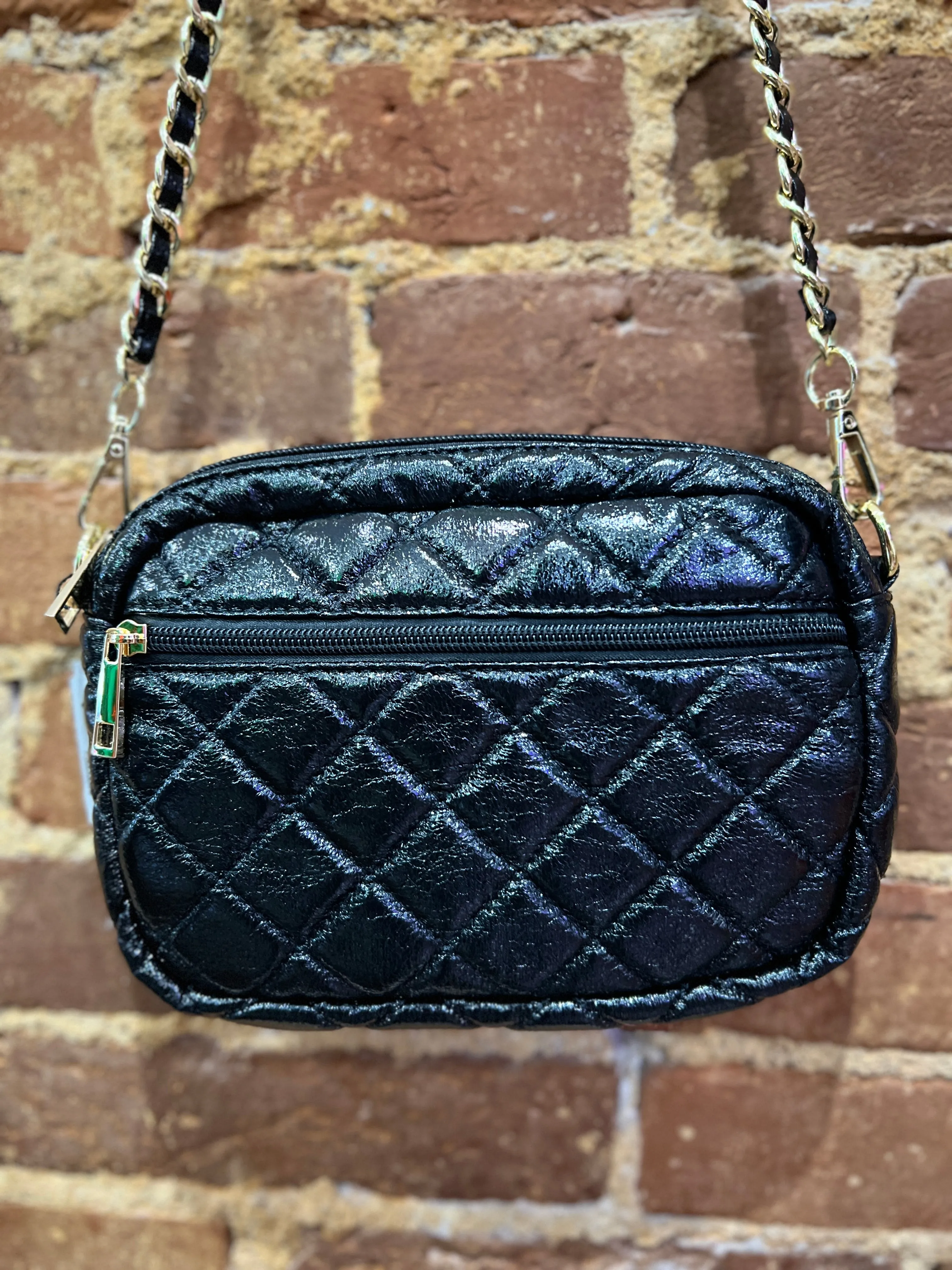 SueEllen Quilted Crossbody (More Colors)