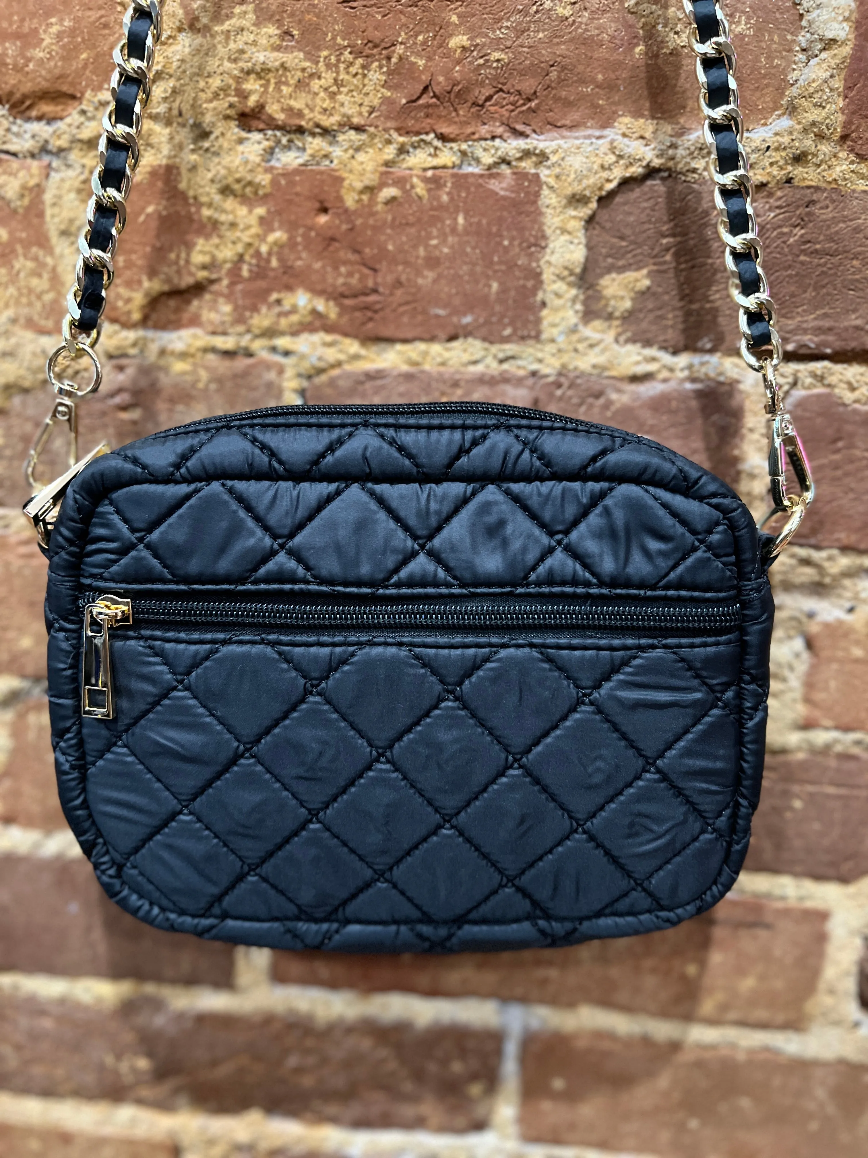 SueEllen Quilted Crossbody (More Colors)