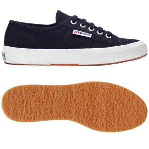 Superga Unisex Navy White Canvas Classic Lo