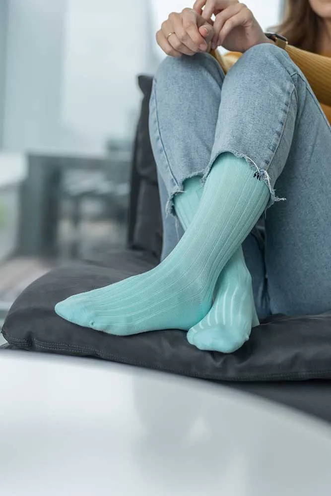 Sustainable Bamboo Rib Socks