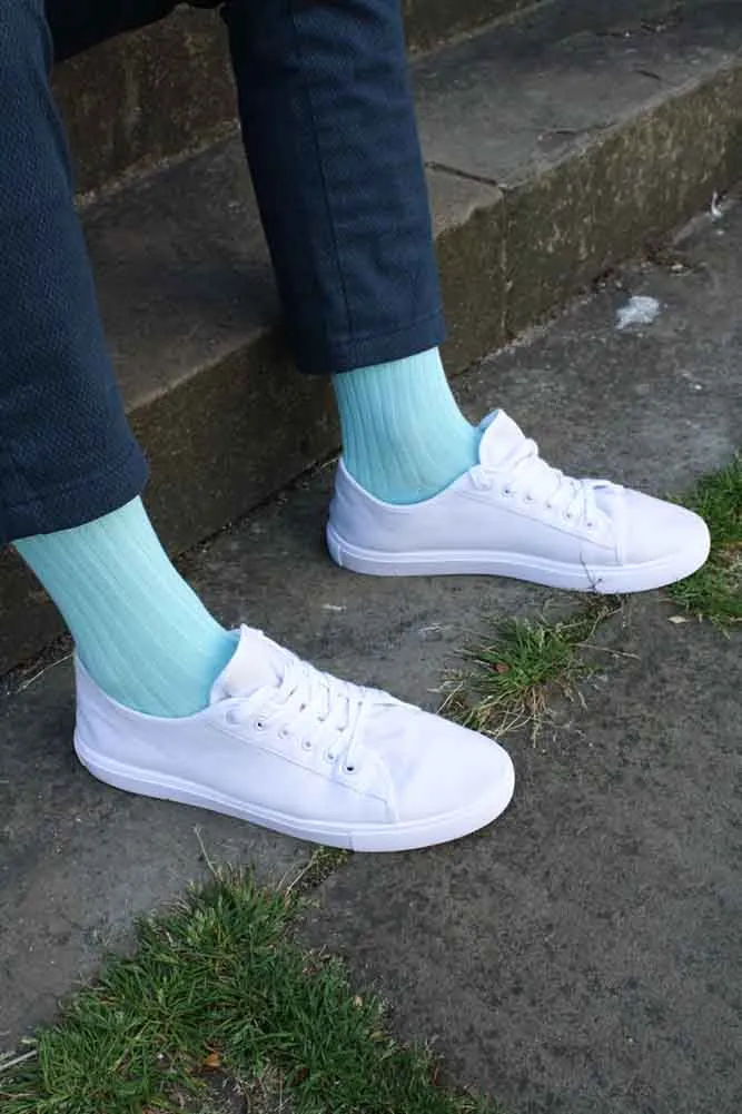 Sustainable Bamboo Rib Socks