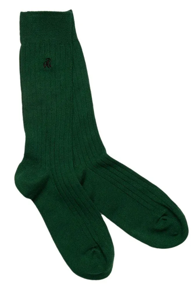Sustainable Bamboo Rib Socks