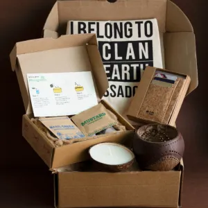 Sustainable Festive Gift Hamper with Microgreens Kit