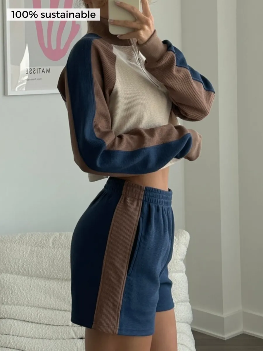 Sustainable Micro Waffle 90s Shorts