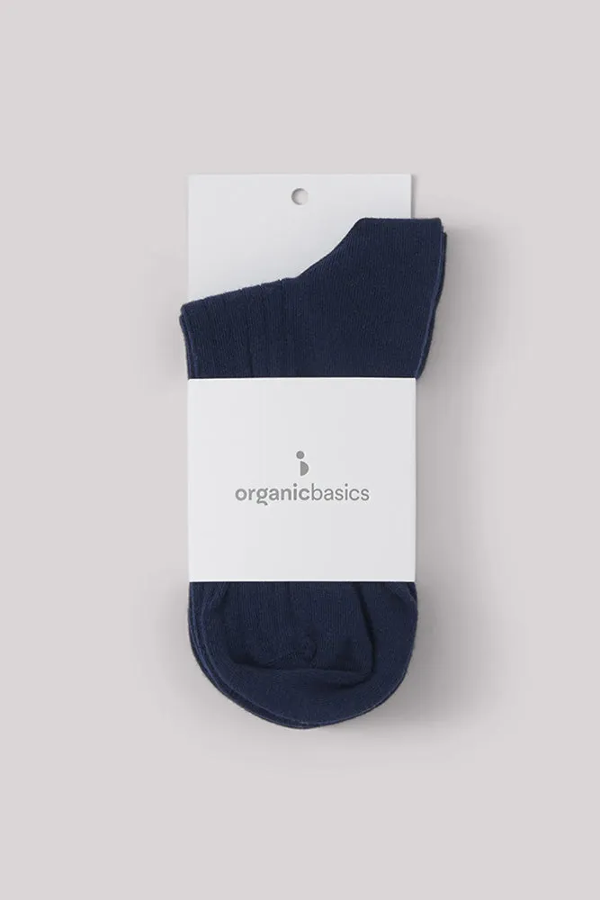 Sustainable Organic Cotton Rib Socks 2-Pack