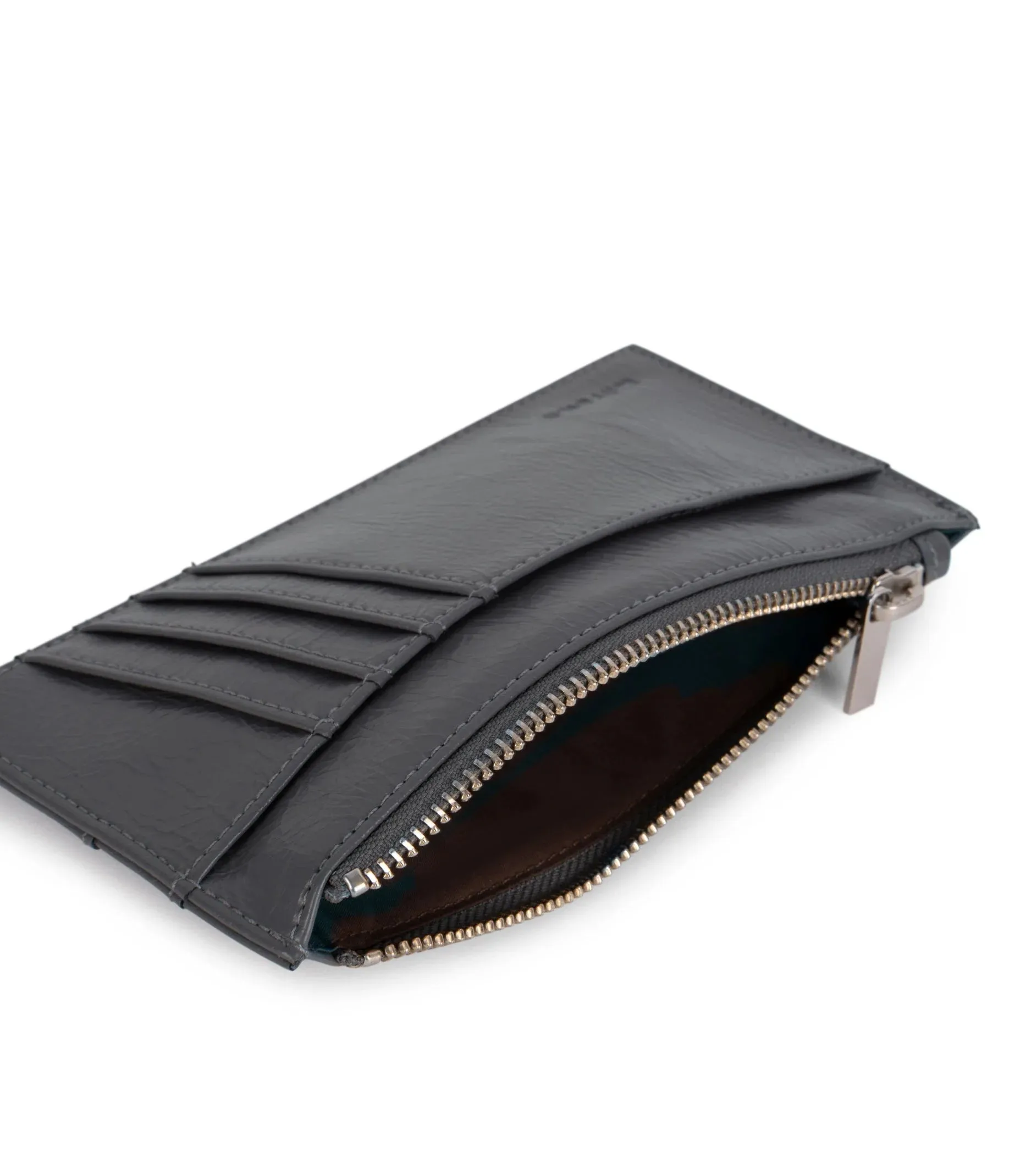 Sustainable Vegan Zip Top Card Case