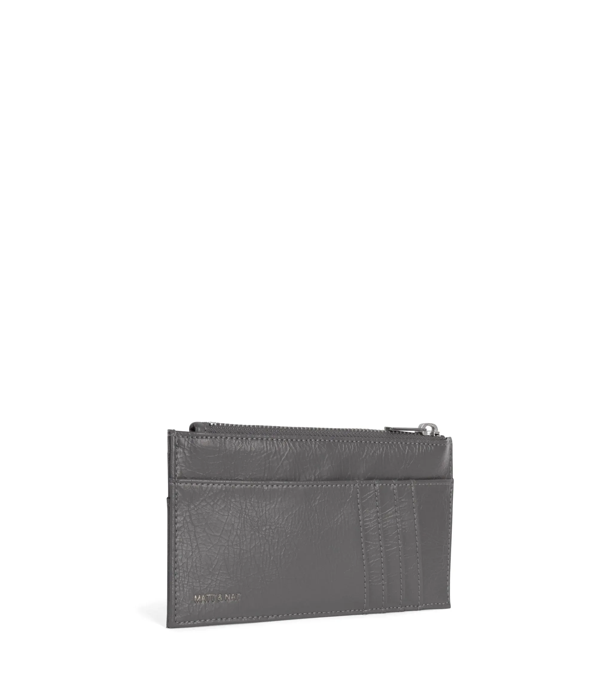 Sustainable Vegan Zip Top Card Case