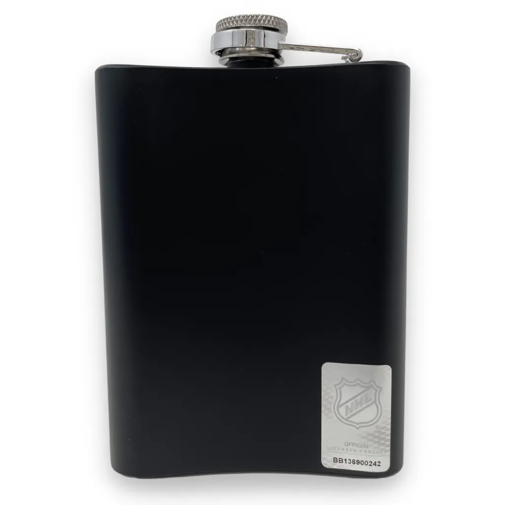 Tampa Bay Lightning Flask | Black Laser-Engraved 8 Oz