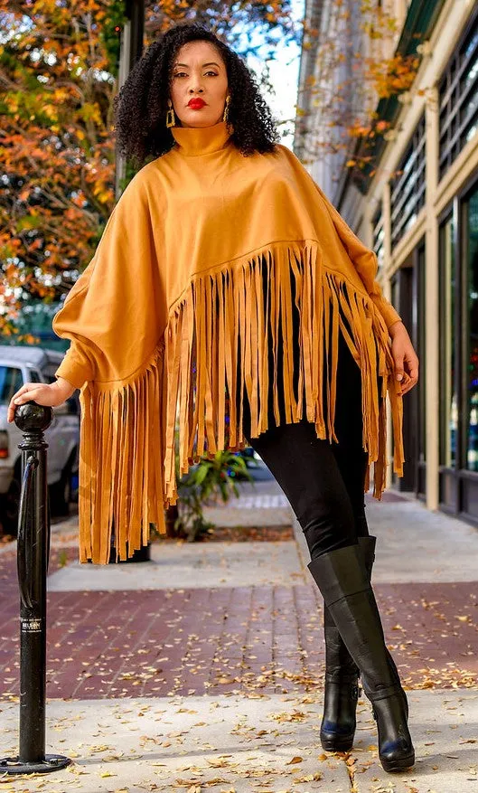 Tassel Swag Poncho Top