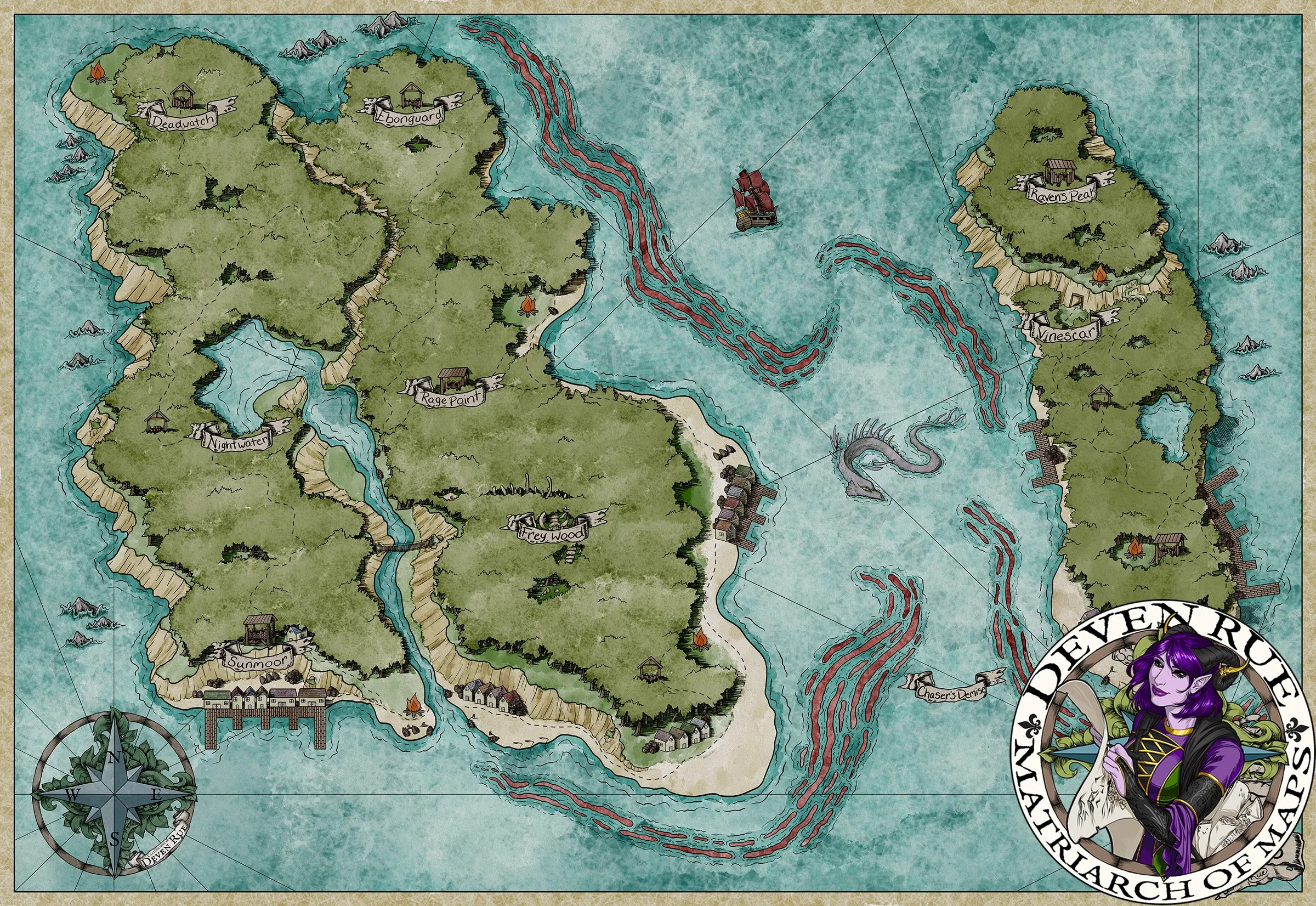 The Blood Reef Isles