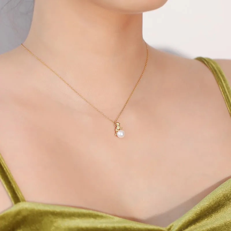 The Cat Necklace (Solid Silver)
