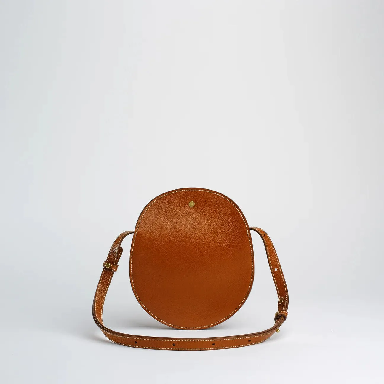 The Eggi in Leather Brown