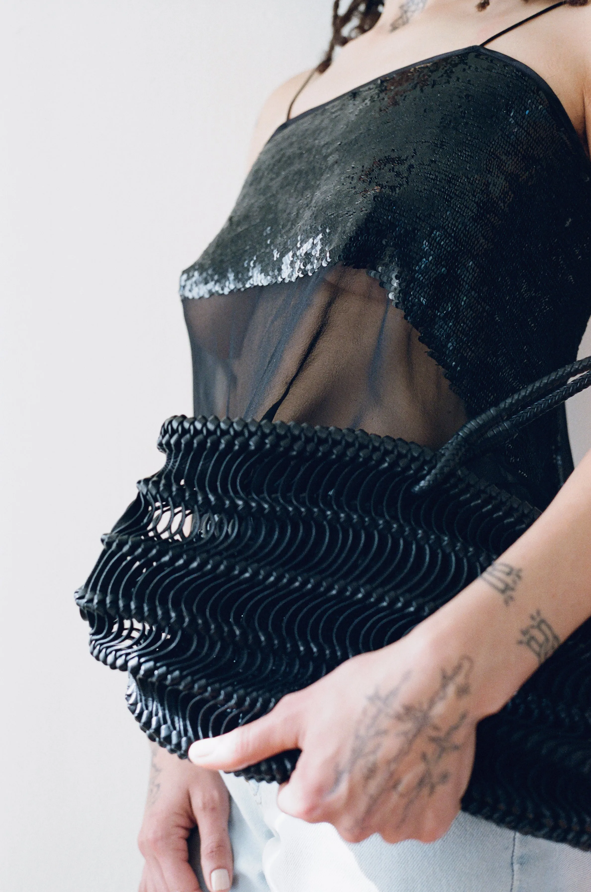 The Knotty Tote - Black