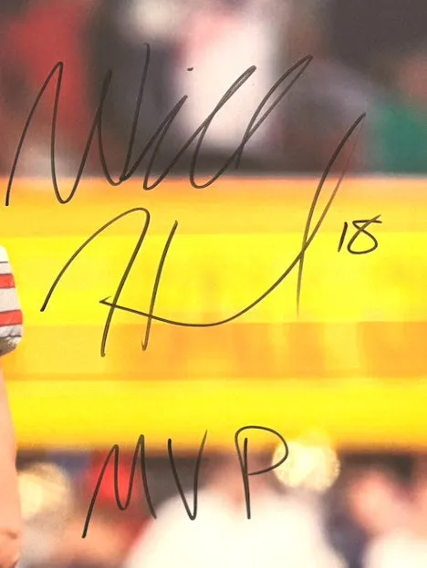 The Ohio State University Will Howard Hand Signed Autographed Canvas with SWAU COA