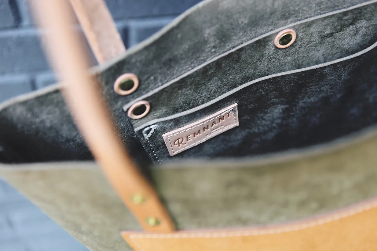 the original tote, geometric accents