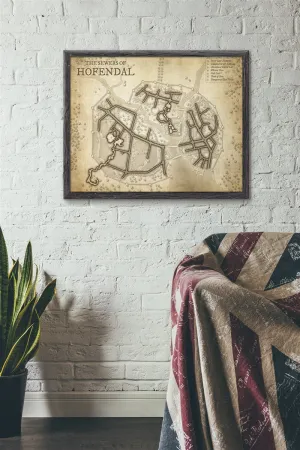 The Sewers of Hofendal Fantasy Map